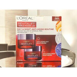 L’Oréal Paris Revitalift Triple Power LZR Anti-Aging Day & Night Moisturizers